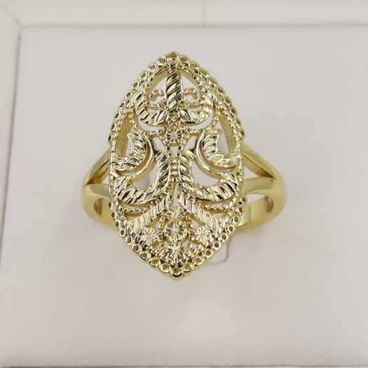 Inel placat cu aur 14K Model NE067